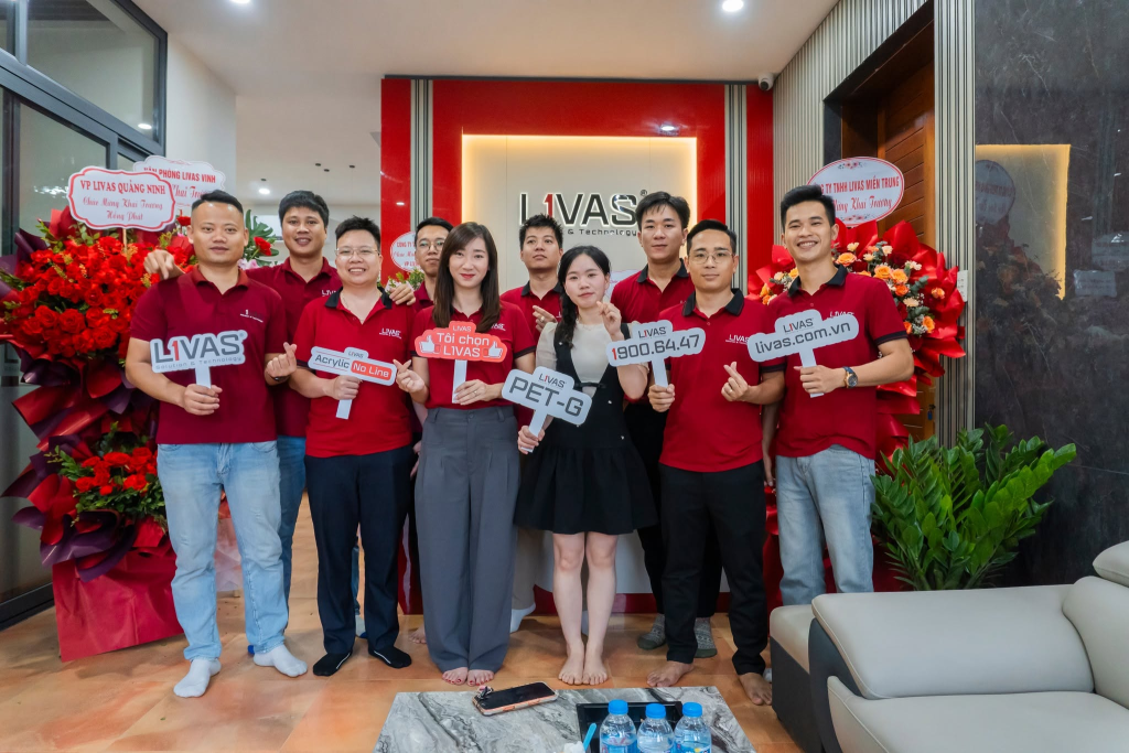 LIVAS khai trương showroom mới tại TP.HCM