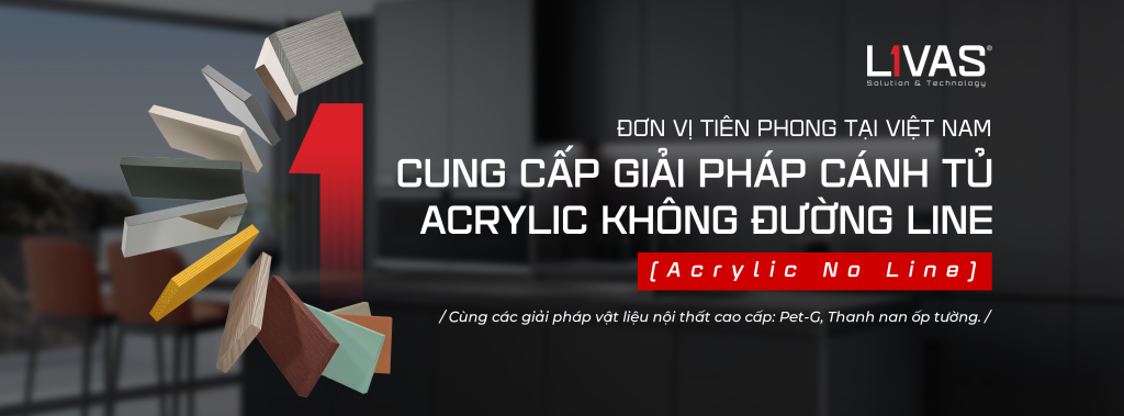 Những sản phẩm nội thất Acrylic cho không gian của bạn