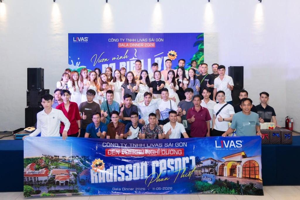 Đội ngũ Livas Sài Gòn du lịch Phan Thiết 2026