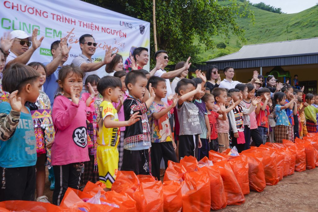 Cùng Em Đến Trường – Dự án thiện nguyện LIVAS đồng hành cùng trẻ em vùng cao Sơn La