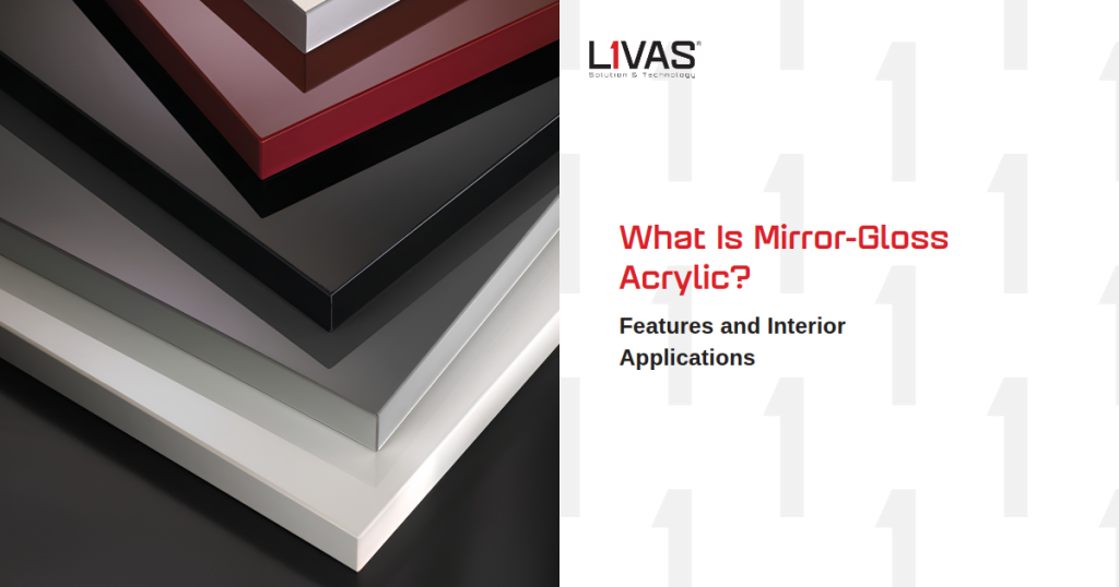 What Is Mirror-Gloss Acrylic? Features and Interior Applications