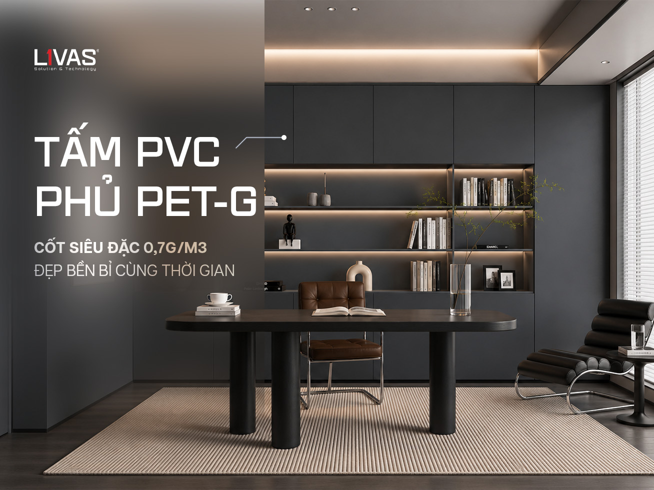 TẤM NHỰA PVC PHỦ PET-G